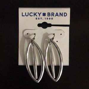 Lucky Brand silver earrings